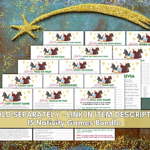 Nativity Riddle Me This, Christmas Nativity Game, Nativity Trivia ...