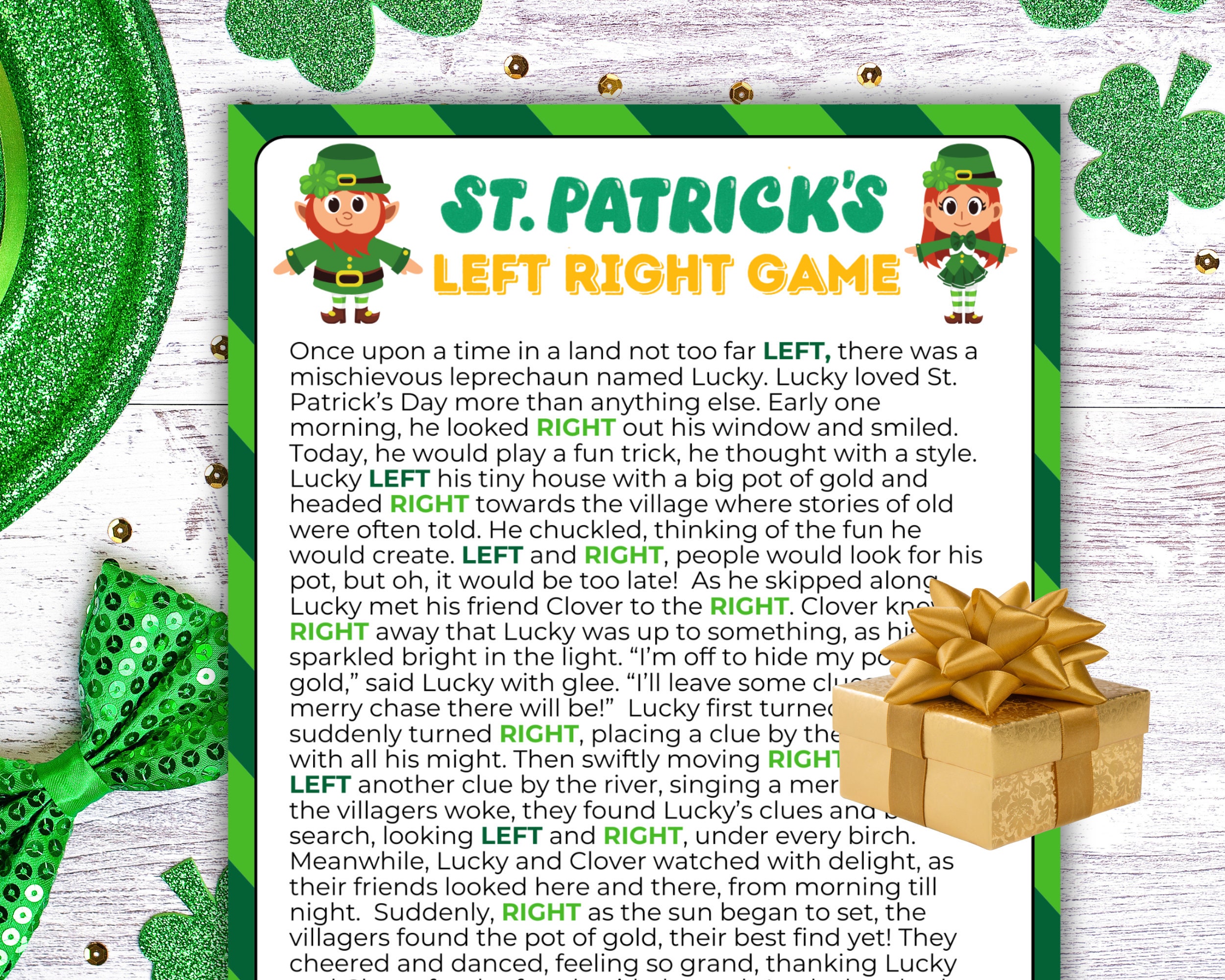 online stop watch games for st patricks day