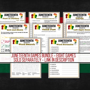 Juneteenth Fact or Fiction, Juneteenth True or False Trivia, Juneteenth