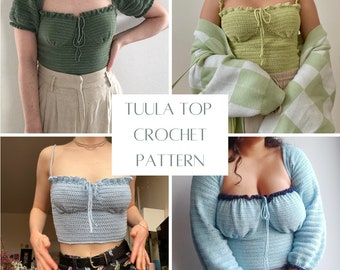 Tuula Top Crochet Pattern - DIGITAL FILE ONLY