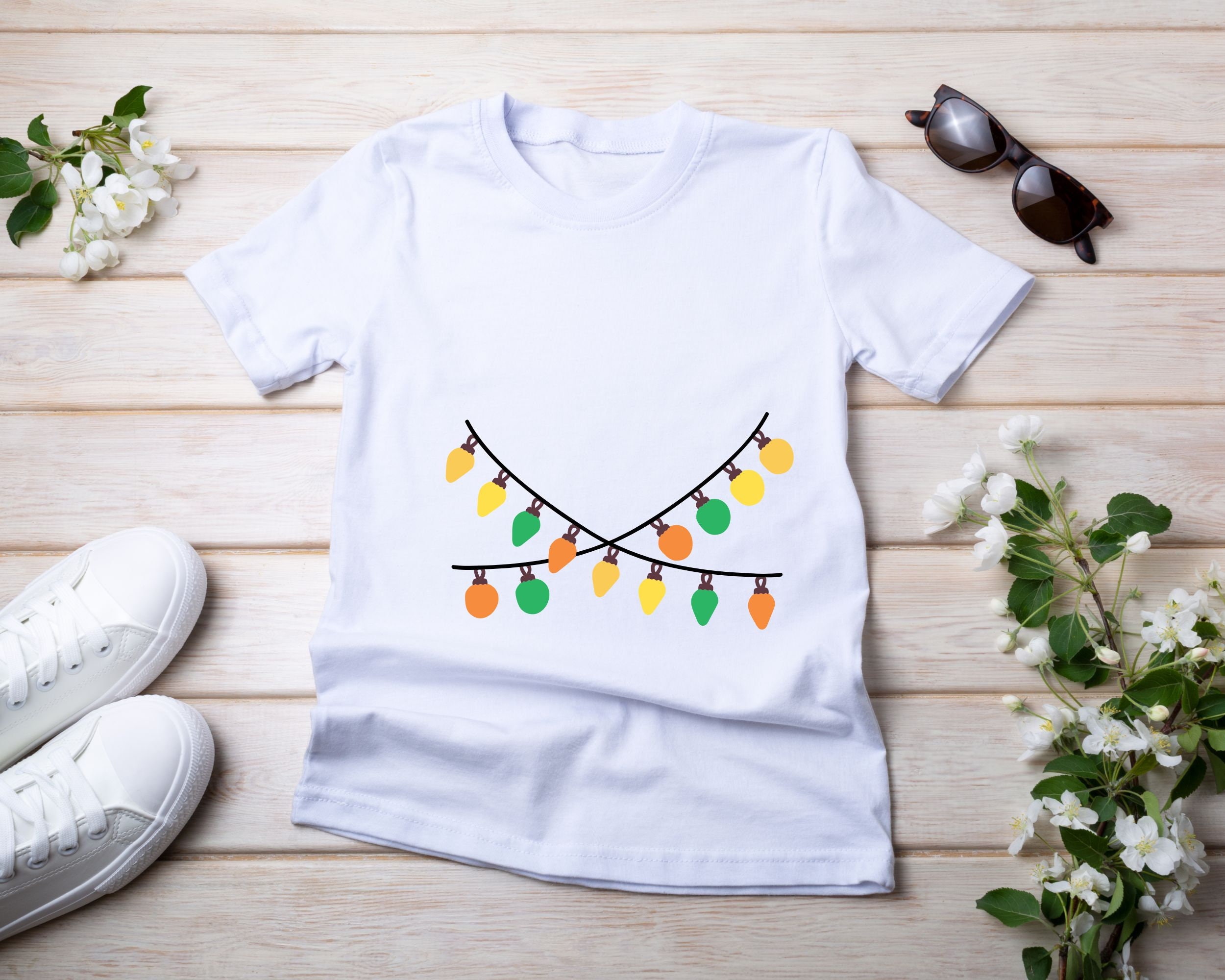 Christmas Lights Svg Christmas Light Svg Christmas Lights Etsy