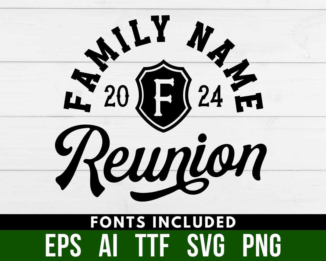2024 Family Reunion Svg Png, Family Name Sign, Svg Files for Cricut ...