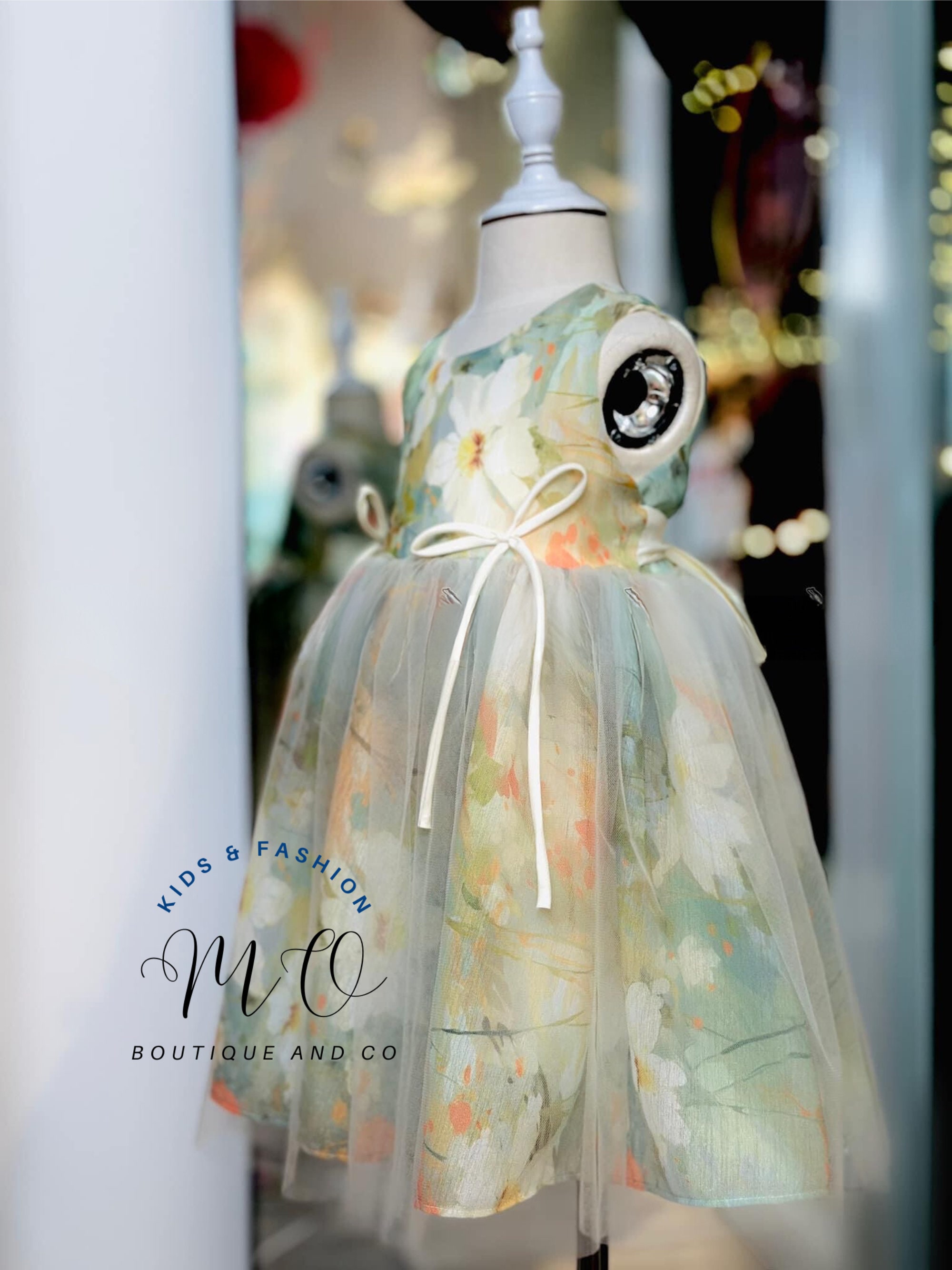 Blooming Floral Baby Dress main image 0