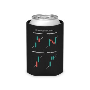 Bullish and Bearish Continuation Pattern Infographic Trading Reference - Can Cooler