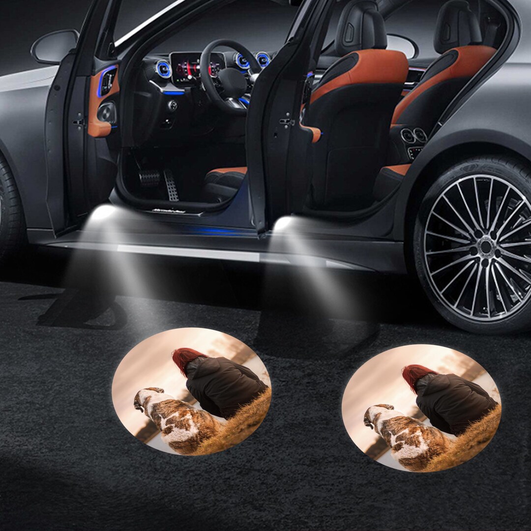 Car Door Neon Light Accessory Wedding Gift Personalized Etsy