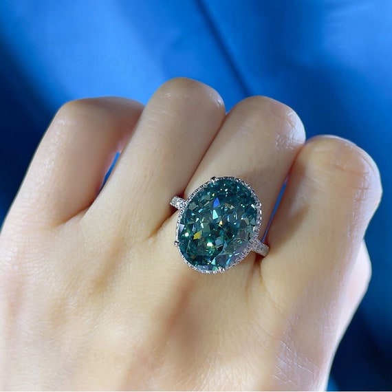 Art Deco-Style .14 Carat Diamond Engagement Ring