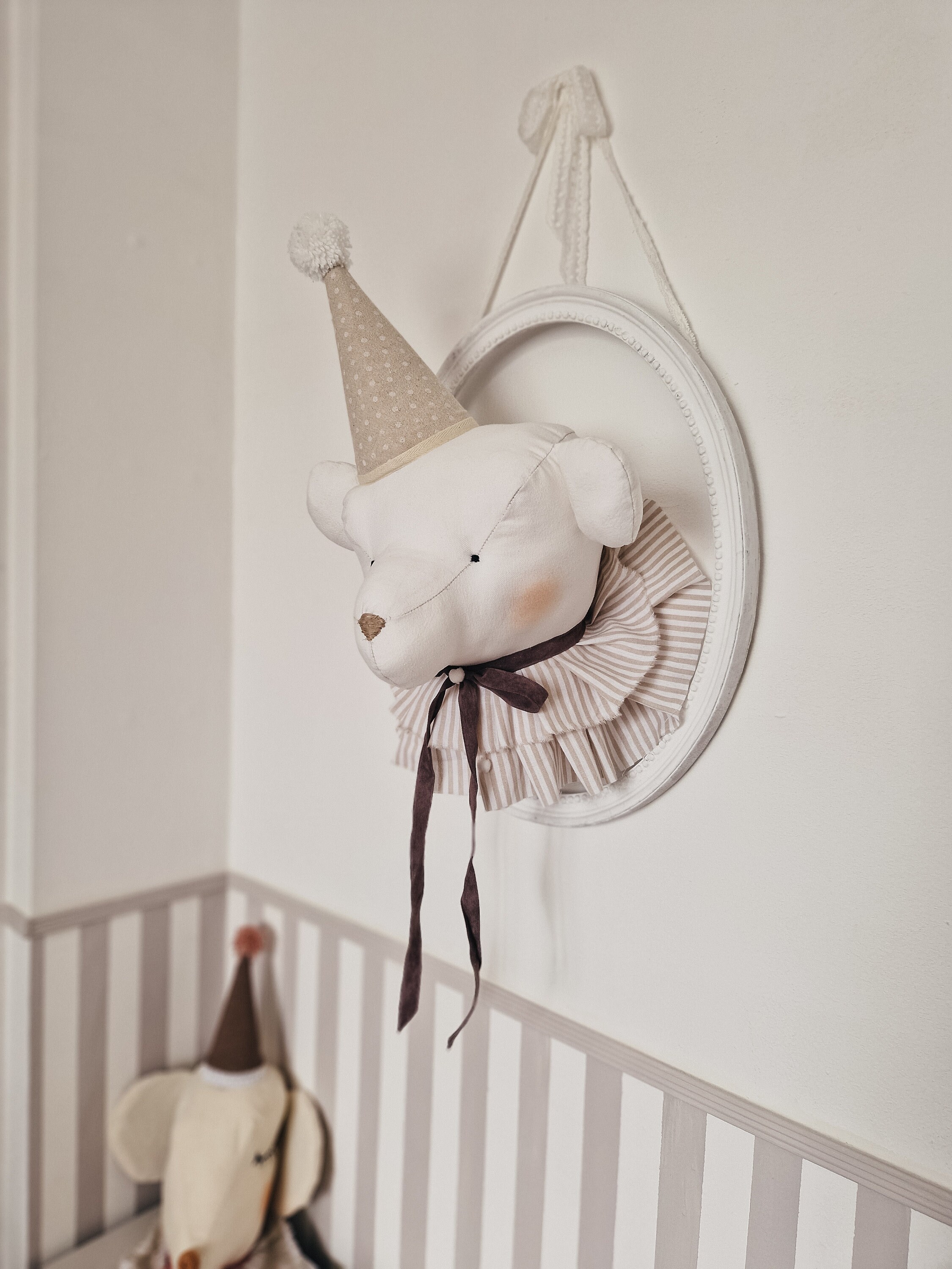 Bear head hotsell wall mount nursery