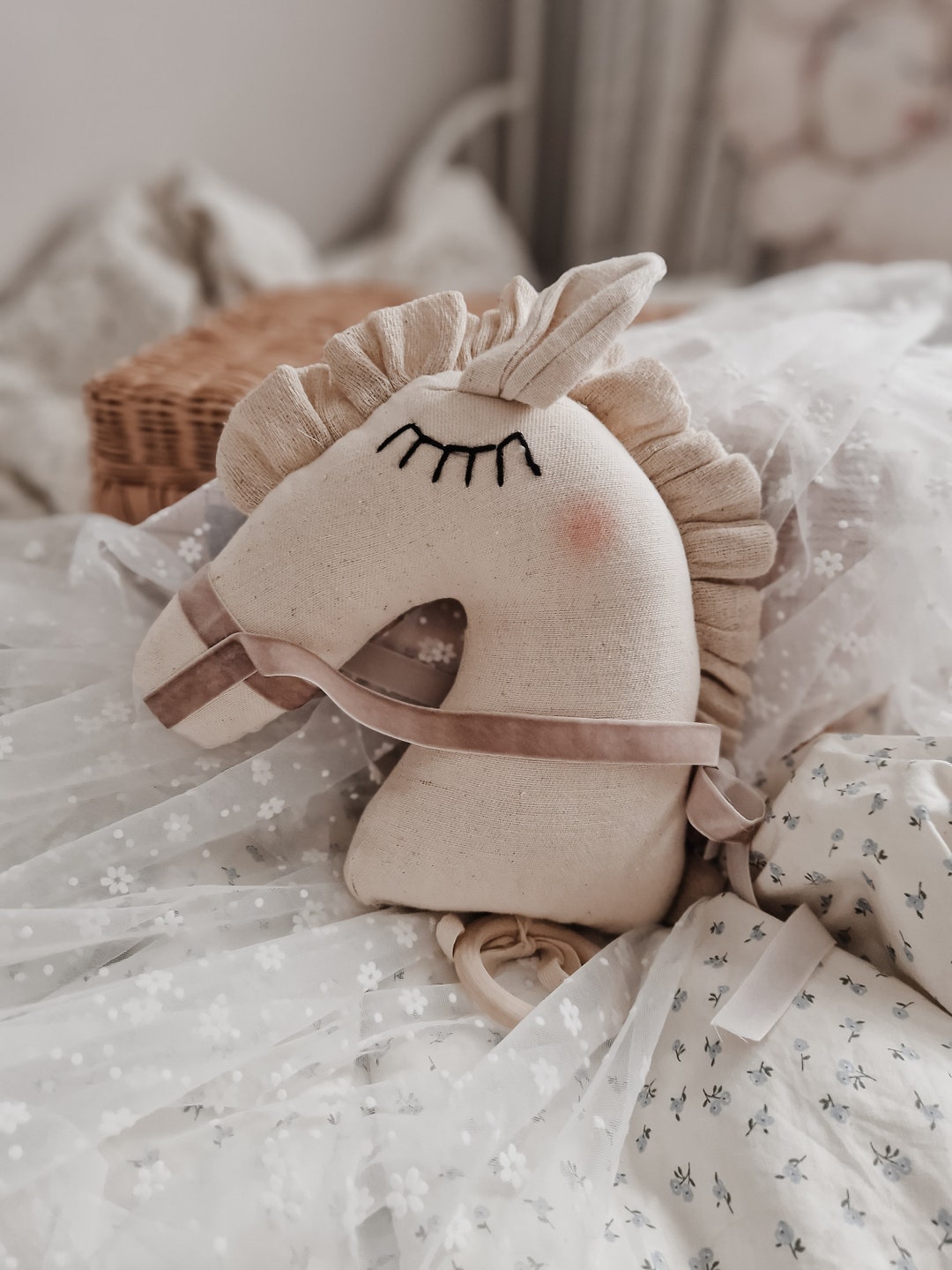 Newborn Rattle Toy, Horse Baby Rattle, Animal Baby Rattle, Newborn Gift ...