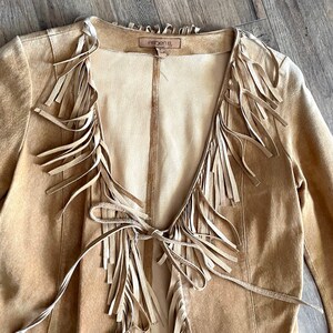 90s Arden B Suede Fringe Jacket image 3