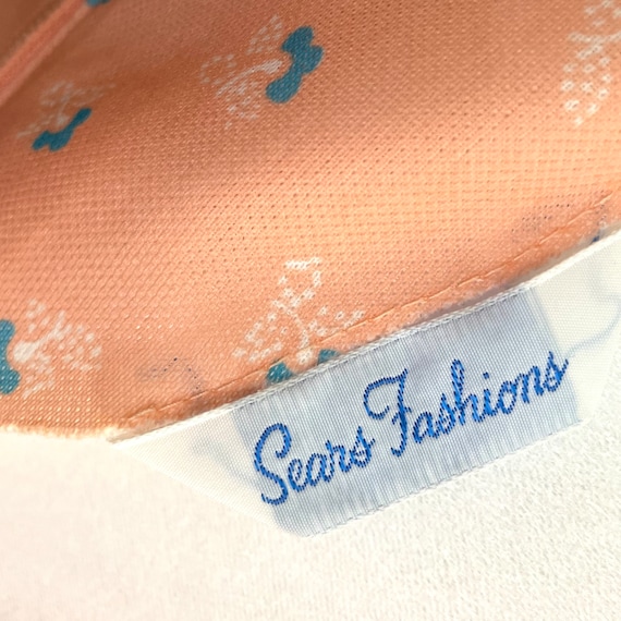 Vintage Cottagecore Sears Pastel Patchwork Maxi D… - image 9