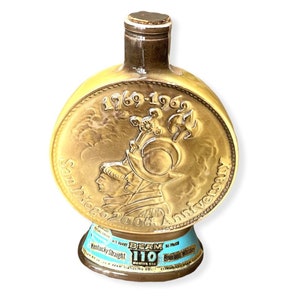 60s Jim Beam 200th Anniversary Whiskey Decanter