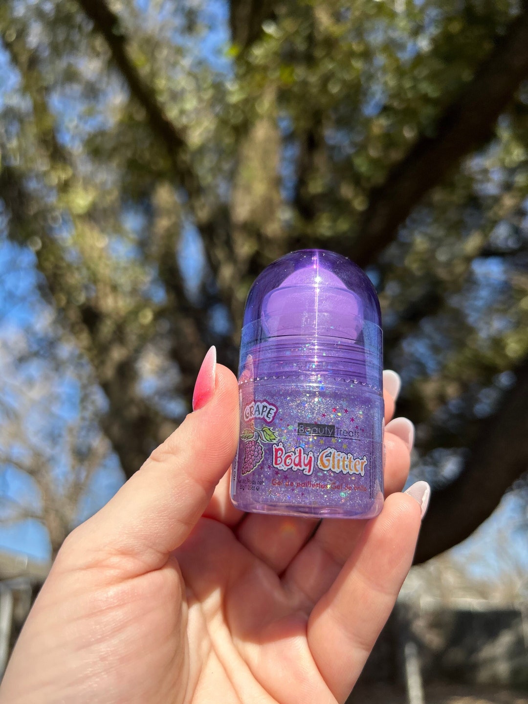 Roll on Body Glitter, Scented Body Glitter, 90s Roll on Glitter, Scent