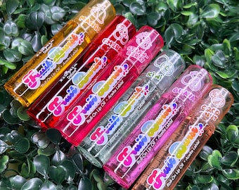 Fruity Lip Oils, Fruity Lip Gloss, Cute Makeup,