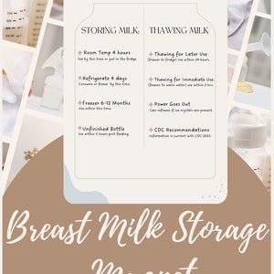 Breast Milk Storage Magnet