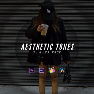 10 Aesthetic LUTs Color Grading, Mobile & Desktop, Video Presets, Premiere Pro, Lumafusion, Final Cut Pro, Cube, Video Editing Luts