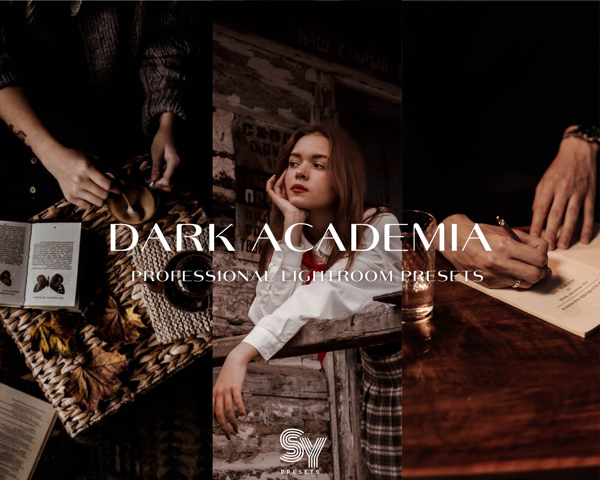Dark Academia Poster Set / Dark Academia Poster / Dark Academia Aesthetic /  Light Academia Poster / Dark Academia / Aesthetic Poster 