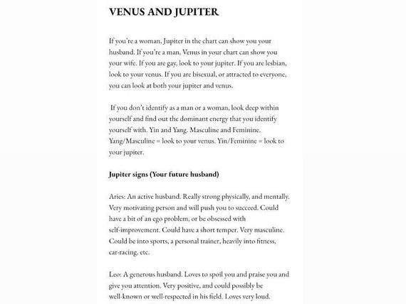 How to Find Your Soulmate W/ Astrology E-book - Etsy