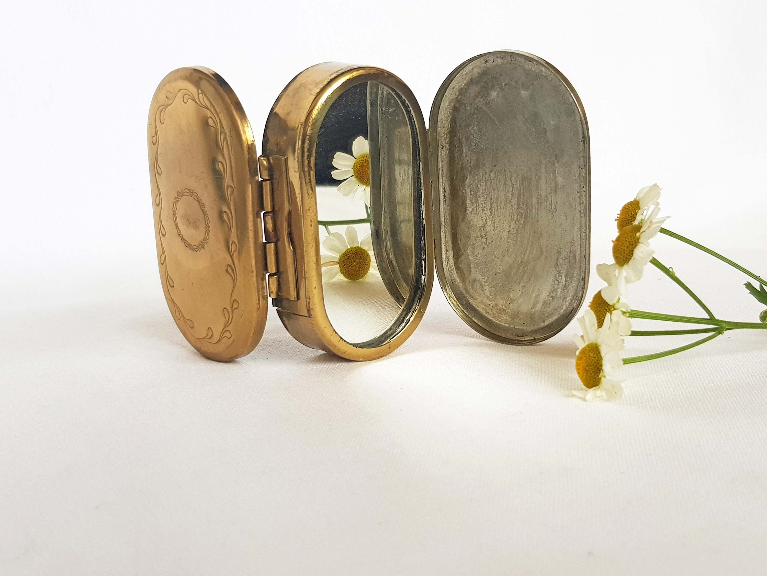 Snuff Box. Antique Swedish Double Lidded Copper Snuff Box With Etsy