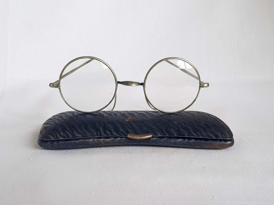 Antique Round Eyeglasses Retro Style. Vintage Eyeglasses in Etsy