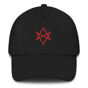Unicursal Hexagramm Dad Hat