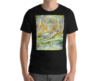 William Blake | Der Traum des jugendlichen Dichters Unisex T-Shirt