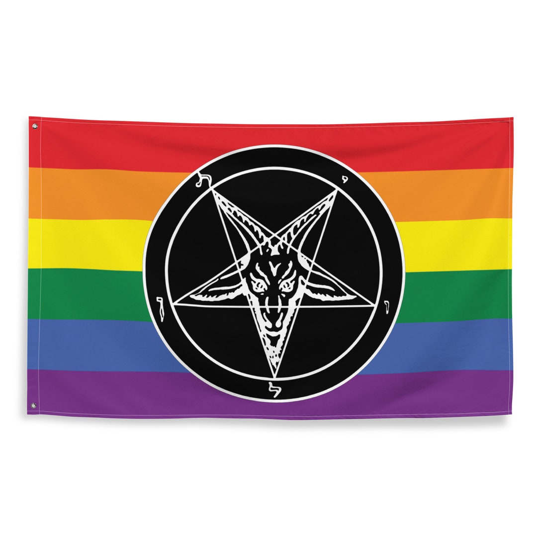 Baphomet Pride Flag - Etsy