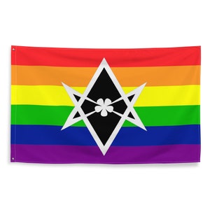 Thelema Pride Flag | Rainbow | Horizontal