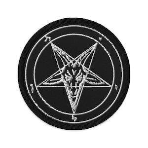 Sigil of Baphomet Embroidered Patch