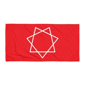 Star of Babalon Towel | Red