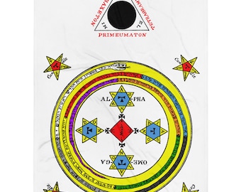 Goetia Lesser Key Of Solomon Evocation Summoning Circle Complete Set | Magick Circle