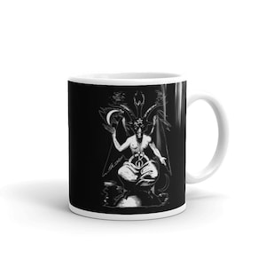 Baphomet Black Mug | Drawing
