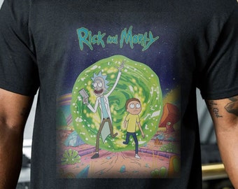 Rick and Morty T Shirt - Etsy Australia