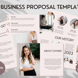 Business Proposal PowerPoint Template | Project Proposal, Marketing Proposal, Canva Business Templates