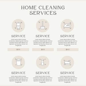 Cleaning Website Canva