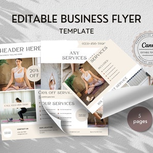 Business Flyer Templates | Marketing & Advertising Flyers | Event Promotion | Canva Flyer