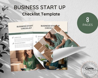 Business Start Up Checklist - Start Up Plan for Entrepreneurs, New Business Success Checklist