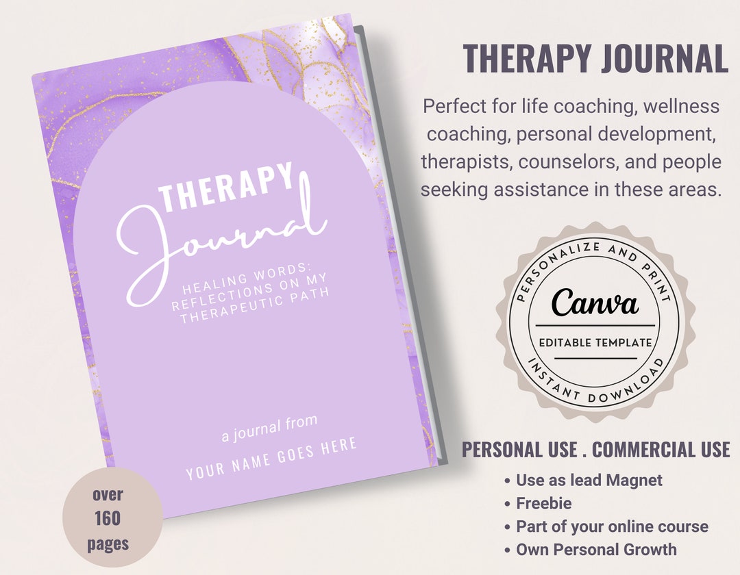 Ultimate Therapy Journal for Anxiety Relief: A Lead Magnet for Coaches and Therapist, Coaching ...