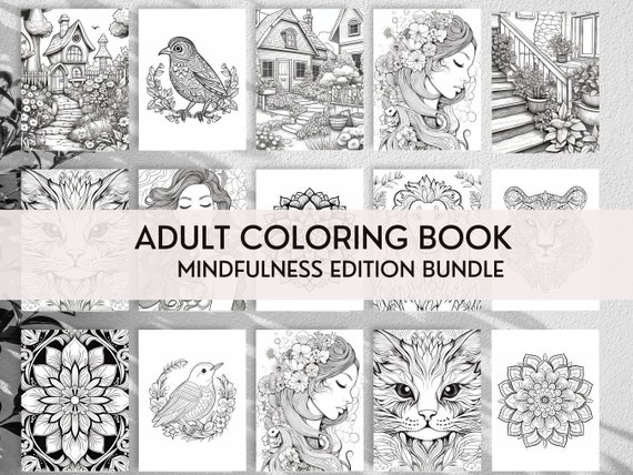 Peaceful Patterns: A Stress Relief Coloring Book for Adults - Discover  Serenity, Unleash Imagination, and Find Balance through Intricate Coloring