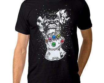Thanos Infinity Rock T-Shirt / Men's Women's Sizes / 100% Cotton Tee (blc-308)