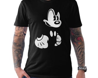 T-shirt Mickey Mouse en colère / Tailles homme / femme / T-shirt 100 % coton (blc-202)