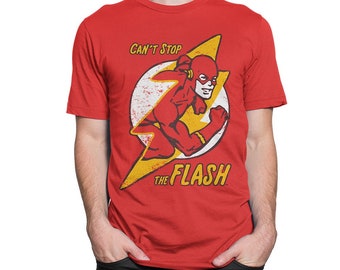 Camiseta Can t Stop The Flash Tallas para hombres y mujeres Camiseta 100 algodon blc 286