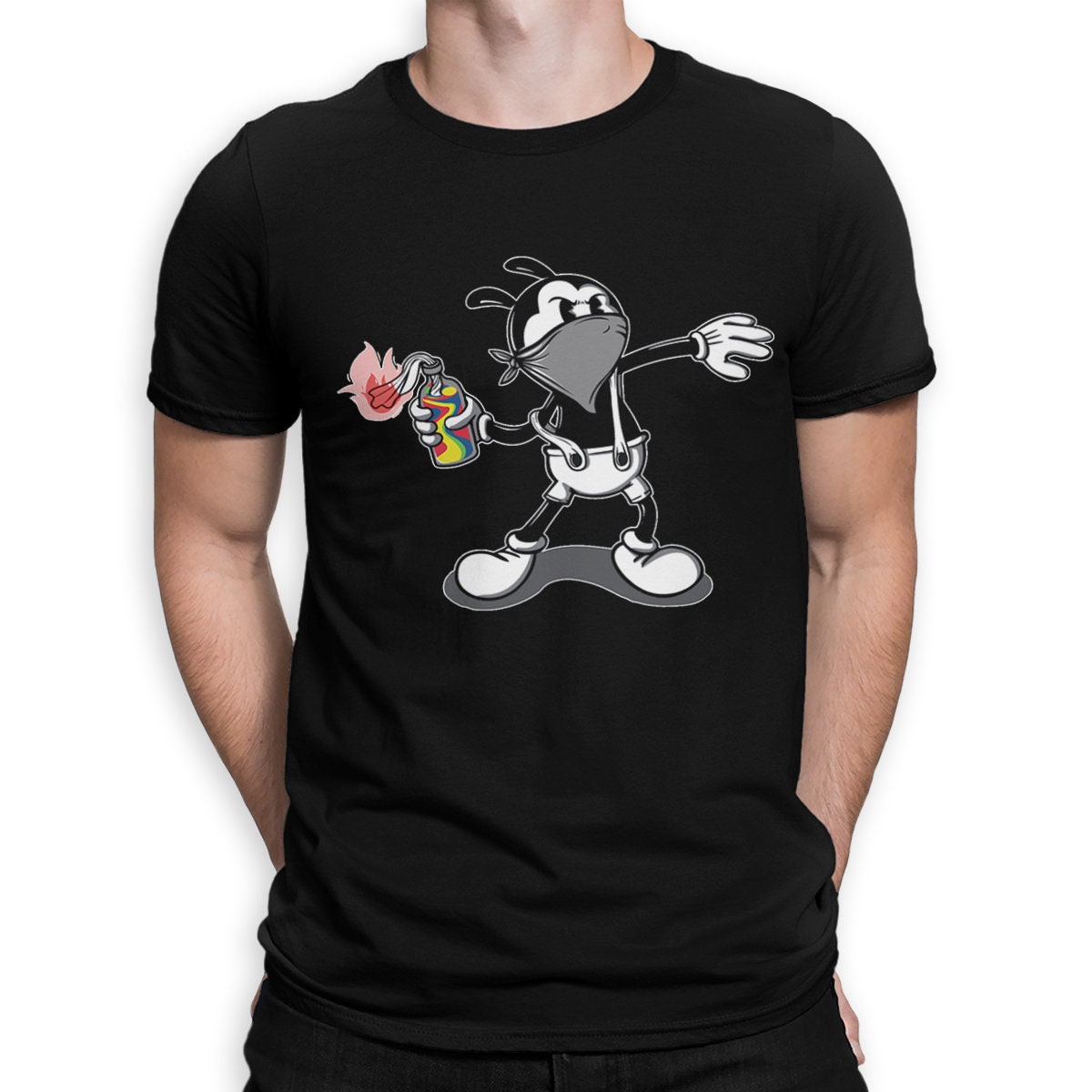 Mickey Mouse Banksy - Etsy