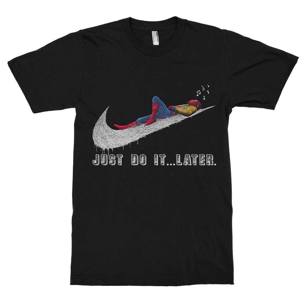 Just do it later spiderman discount