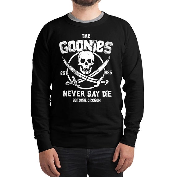 Sudadera con capucha y pantalon de chandal de la serie Los Goonies Never Say Die 1985 tallas unisex blc 321 Etsy Espana