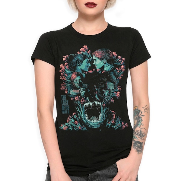 The Last of Us Part II Graphic T-Shirt / Men's Women's Sizes / 100% Cotton Tee (TLO-40312)