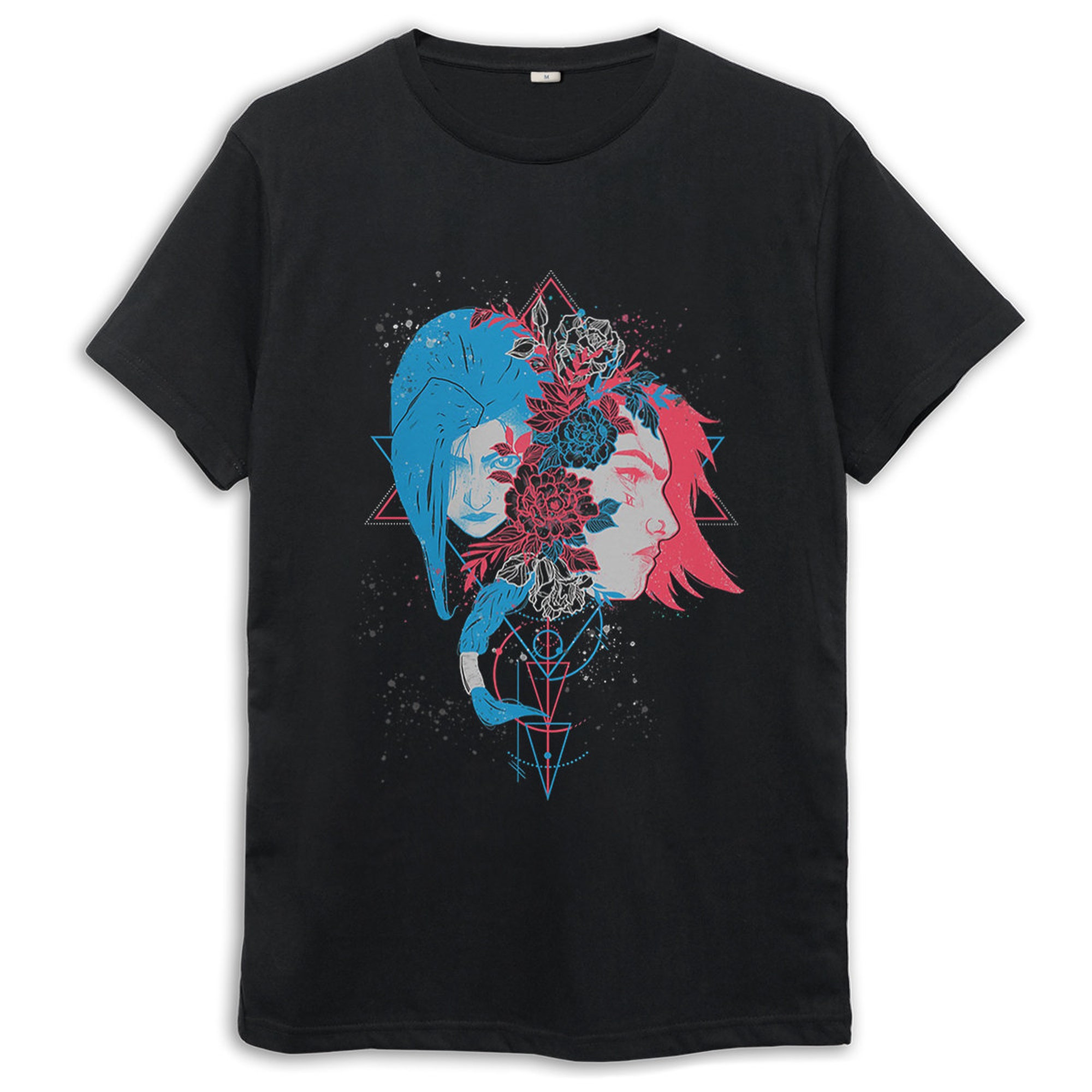 Discover Arcane Jinx and Vi T-Shirt / Men's Women's Sizes / 100% Cotton Tee