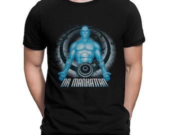 Watchmen Dr. Manhattan T-Shirt / Men's Women's Sizes / 100% Cotton Tee (blc-172)