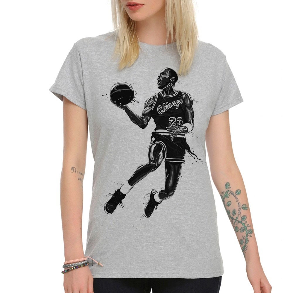 Michael Jordan Slam Dunk T-shirt / Men's Women's Sizes / 100