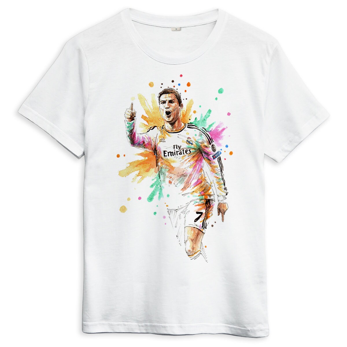 Cristiano Ronaldo Graphic T-shirt / Men's Women's - Etsy