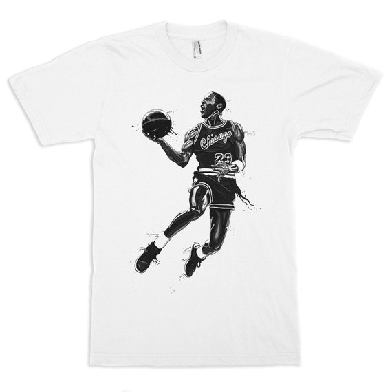 Michael Jordan Slam Dunk T-shirt / Men's Women's Sizes / 100